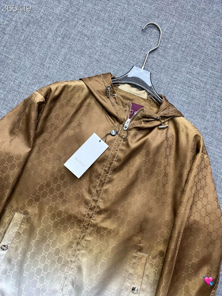 GUCCI 2026 new men's fashionable casual hooded jacket jacket | Suuperbuy Spreadsheet