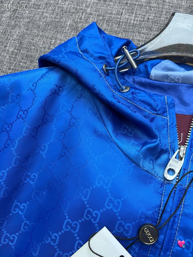 GUCCI 2026 new men's fashionable casual hooded jacket jacket | Suuperbuy Spreadsheet