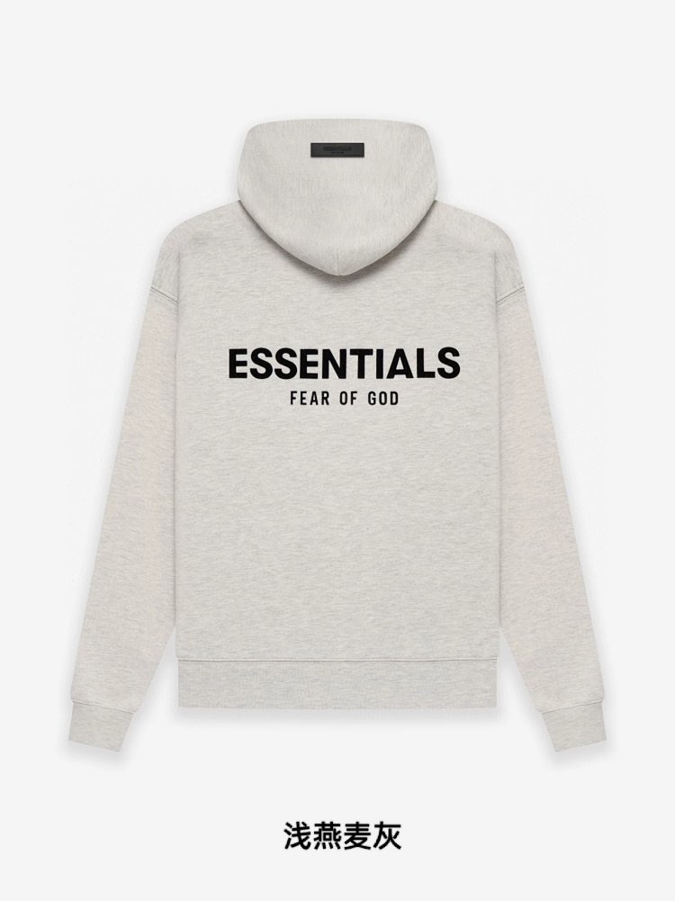 FEAR OF GOD FOG ESSENTIALSHigh street plush printed hoodie sweatshirt | Suuperbuy Spreadsheet