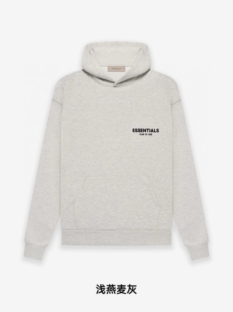 FEAR OF GOD FOG ESSENTIALSHigh street plush printed hoodie sweatshirt | Suuperbuy Spreadsheet