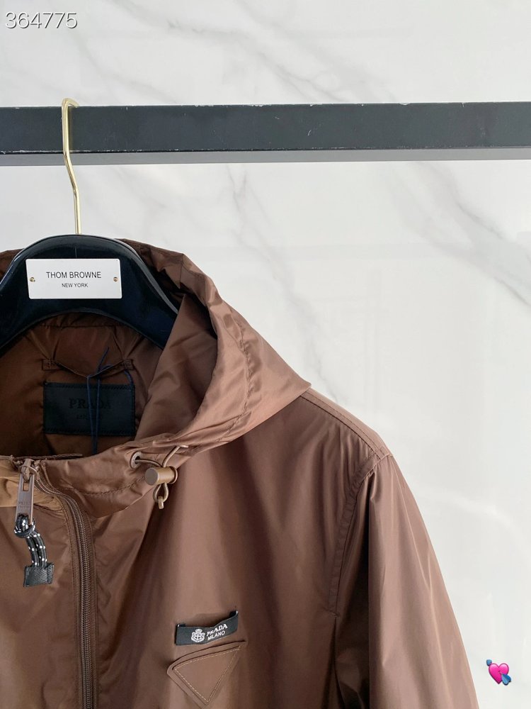 Prada 2026 Spring/Summer New Men's Fashion Hooded Casual Jacket | Suuperbuy Spreadsheet