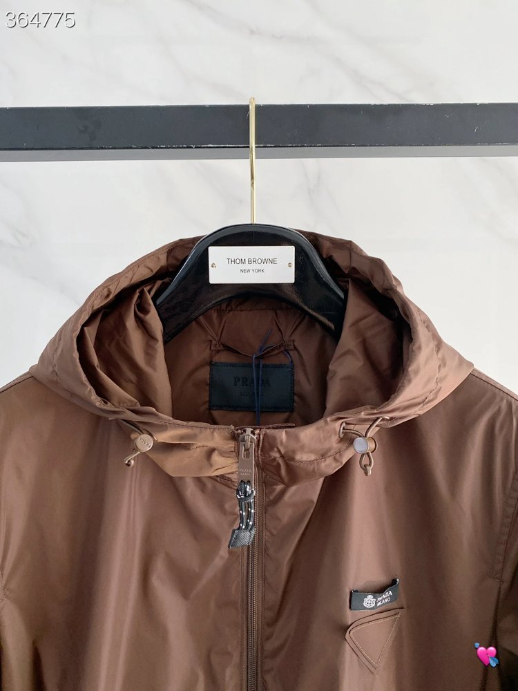 Prada 2026 Spring/Summer New Men's Fashion Hooded Casual Jacket | Suuperbuy Spreadsheet