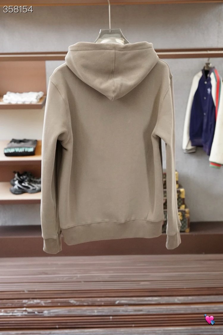 DiorClassic CD embroidered hooded pure cotton men's fashionable casual hooded sweatshirt | Suuperbuy