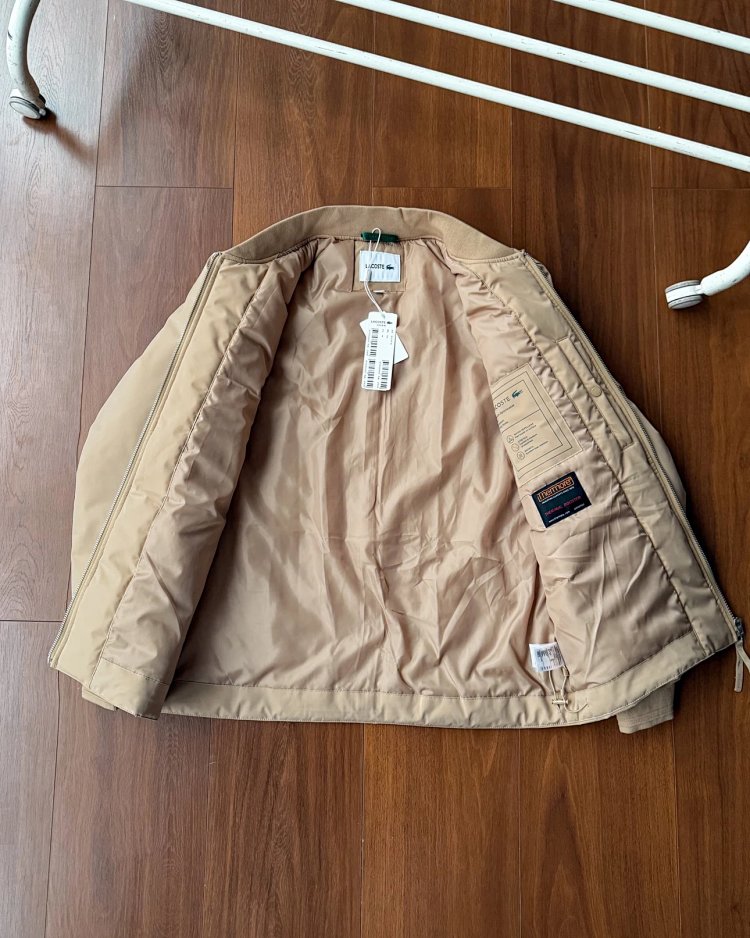 LACOSTEFrench Crocodile New Trendy Cotton Flight Jacket Cotton Coat BH2596 | Suuperbuy Spreadsheet