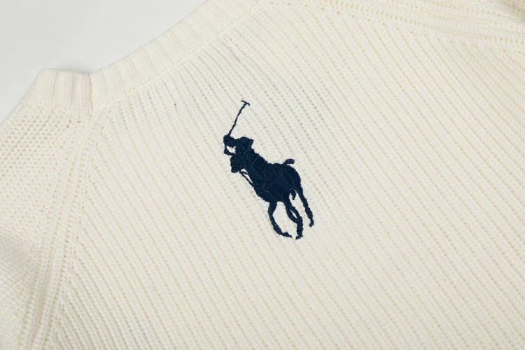 Ralph Lauren's new round neck embroidered knitted sweater | Suuperbuy Spreadsheet