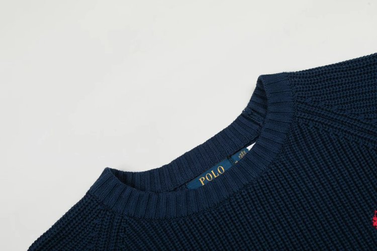 Ralph Lauren's new round neck embroidered knitted sweater | Suuperbuy Spreadsheet