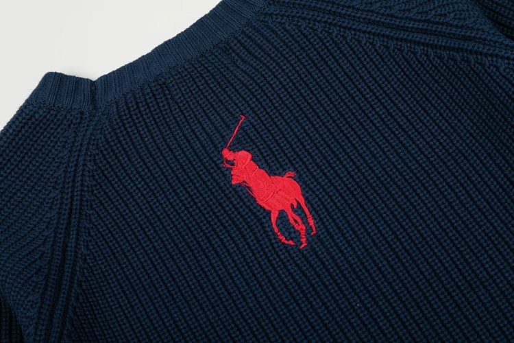 Ralph Lauren's new round neck embroidered knitted sweater | Suuperbuy Spreadsheet
