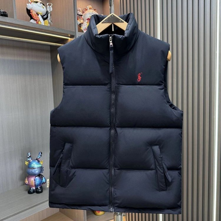 Ralph Lauren Light Luxury Down Cotton Vest Pony Tank Top Unisex Ralph Paul Polo Vest | Suuperbuy Spr