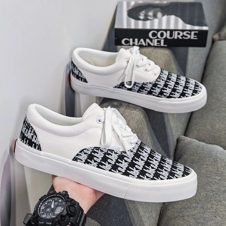 Vans board shoes, one foot low cut shoesFear of God x Vans Era 95 dx white black fog  | Suuperbuy Sp