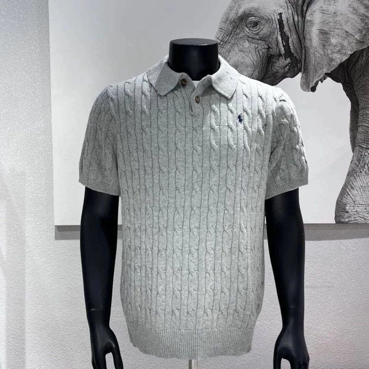 Ralph LaurenLight luxury short sleeved T-shirt men's sweater Paul Polo Ralph top half sleeved pony s