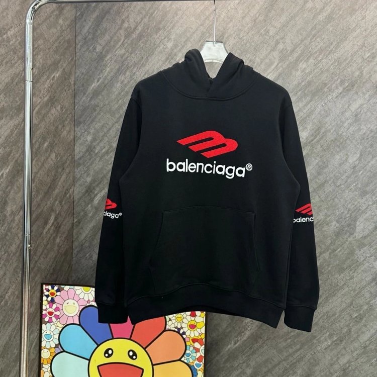Balenciaga hooded sweatshirt, light luxury jacket, unisex top, long sleeved | Suuperbuy Spreadsheet