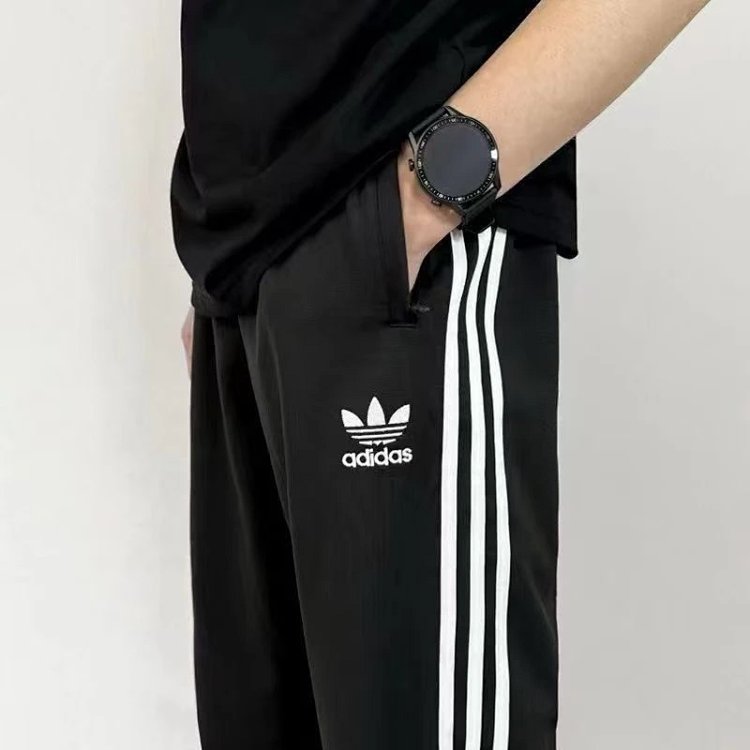 Adidas Classic Sports Clover Three Bar Men's and Women's New Embroidered Sports Pants | Suuperbuy Sp