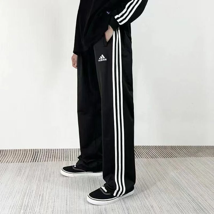 Adidas Classic Sports Clover Three Bar Men's and Women's New Embroidered Sports Pants | Suuperbuy Sp