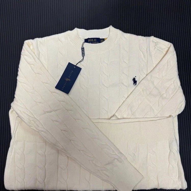 Ralph Lauren sweater Ralph round neck sweater pony sweater unisex | Suuperbuy Spreadsheet