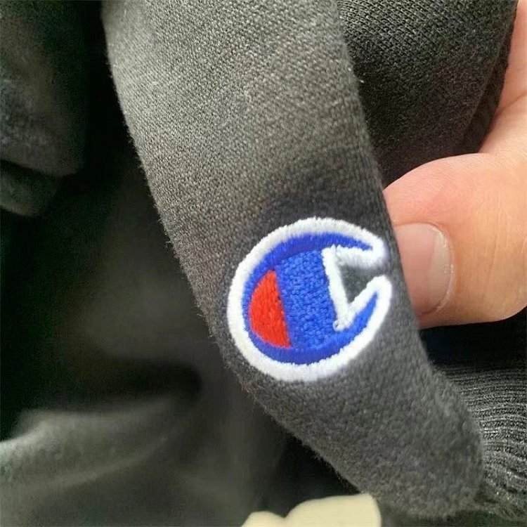 Champion plus velvet sweatshirt long sleeved unisex couple casual pullover sports top trendy | Suupe