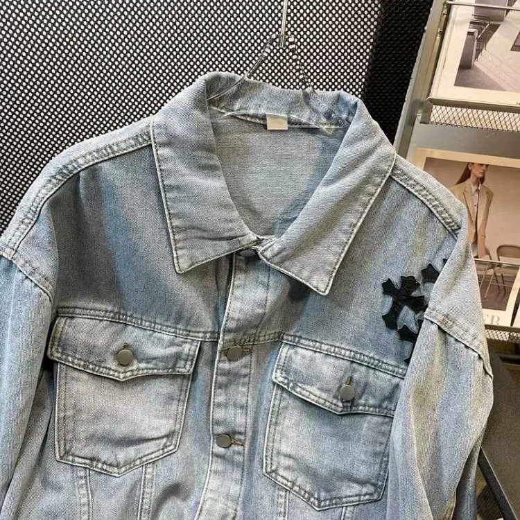 Chrome Hearts Light Luxury Cowboy Printed Coat Spring and Autumn Unisex Trendy Brand Men | Suuperbuy