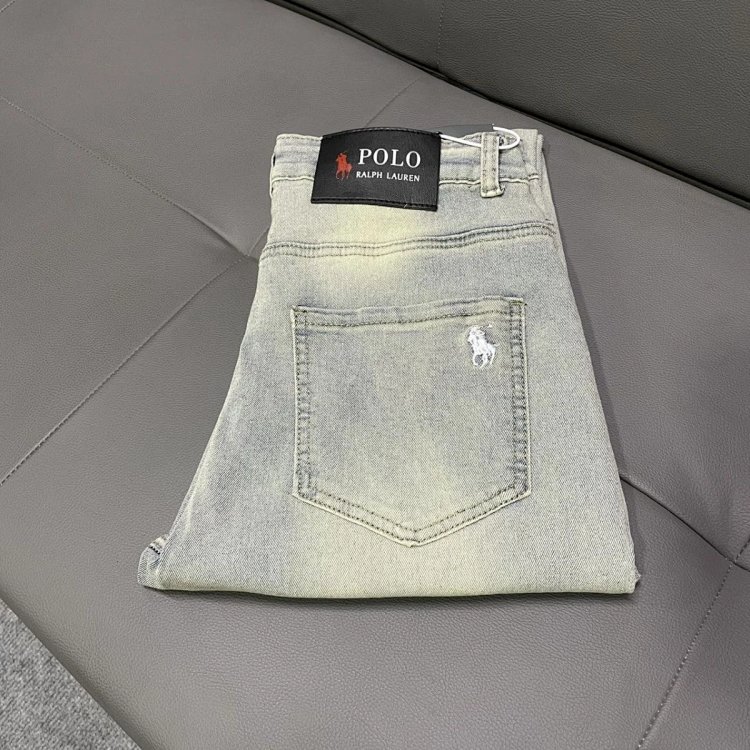 Ralph Lauren jeans embroidered casual pants straight leg slim fit pants | Suuperbuy Spreadsheet