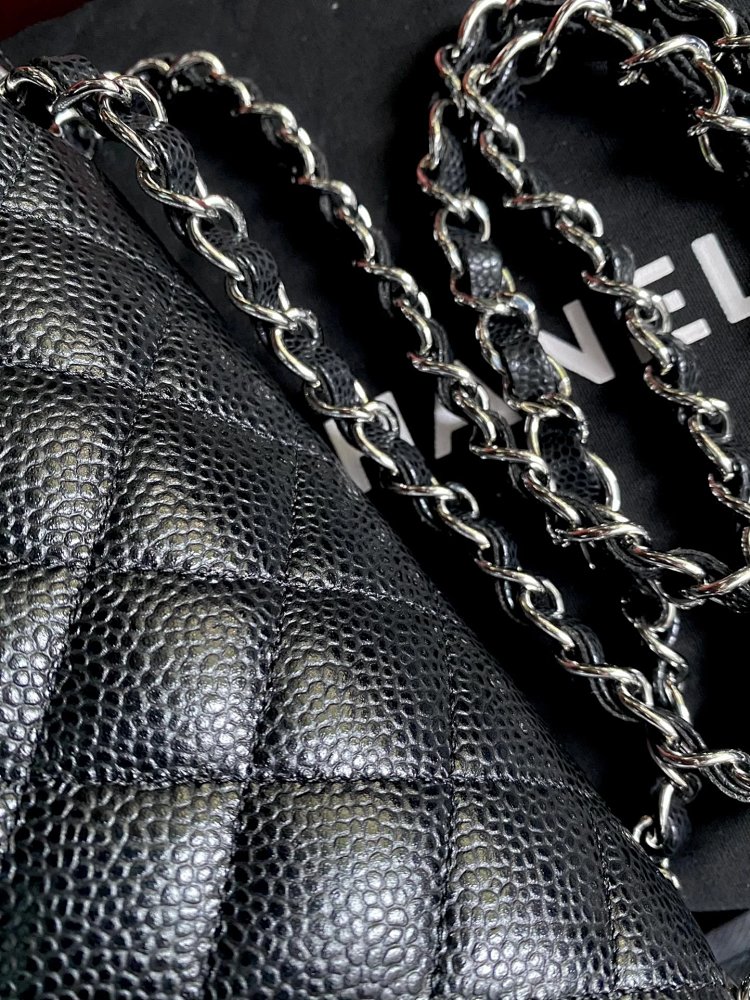 Chanel genuine leather women's bag with diamond grid chain shoulder crossbody bag | Suuperbuy Spread