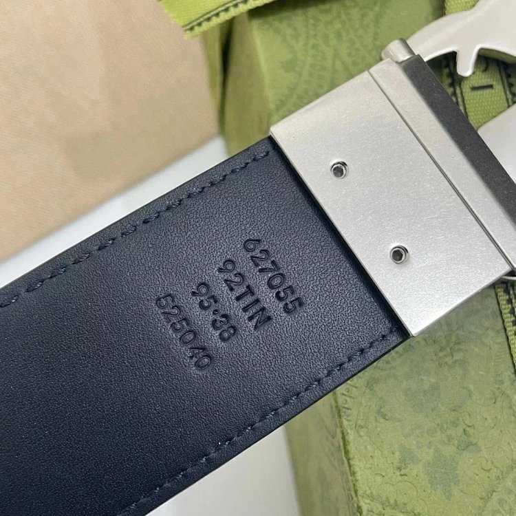 Gucci men's and women's belt PVC distressed calf leather vintage | Suuperbuy Spreadsheet