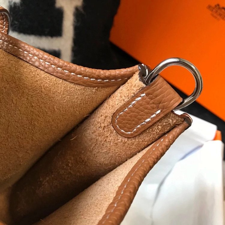 Hermes mini calf leather hollow shoulder crossbody buckle women's bag | Suuperbuy Spreadsheet