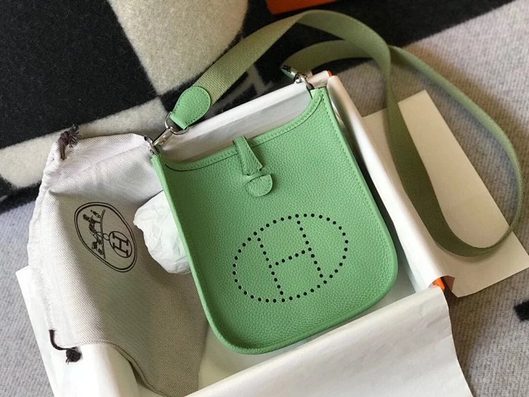Hermes mini calf leather hollow shoulder crossbody buckle women's bag | Suuperbuy Spreadsheet