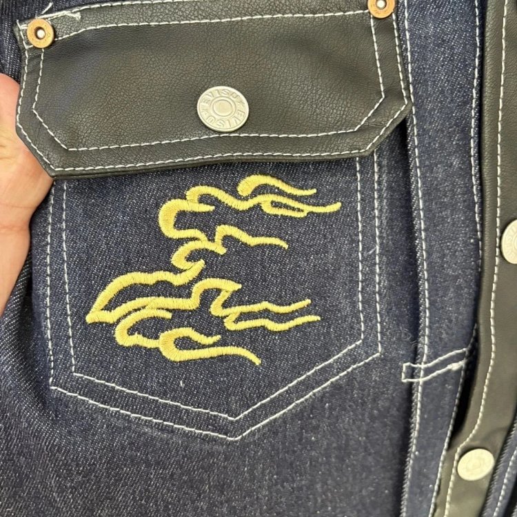 EVISU Heavy Industry Embroidered Cowboy Coat | Suuperbuy Spreadsheet