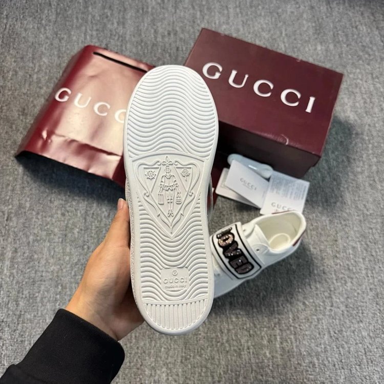 Gucci Bright Diamond Love Patch Casual Shoes Board Shoes | Suuperbuy Spreadsheet