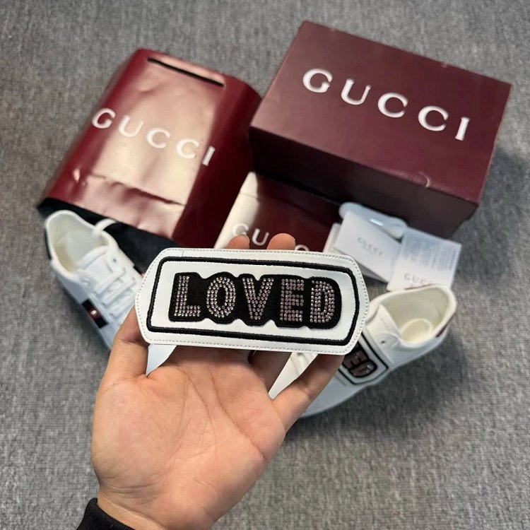 Gucci Bright Diamond Love Patch Casual Shoes Board Shoes | Suuperbuy Spreadsheet