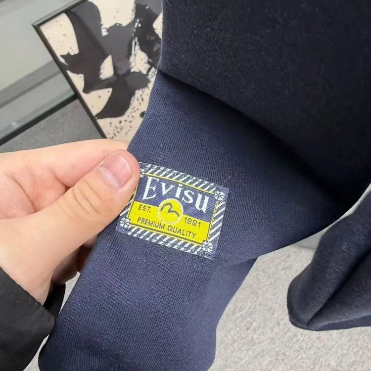 EVISU black and blue dual tone hoodie | Suuperbuy Spreadsheet