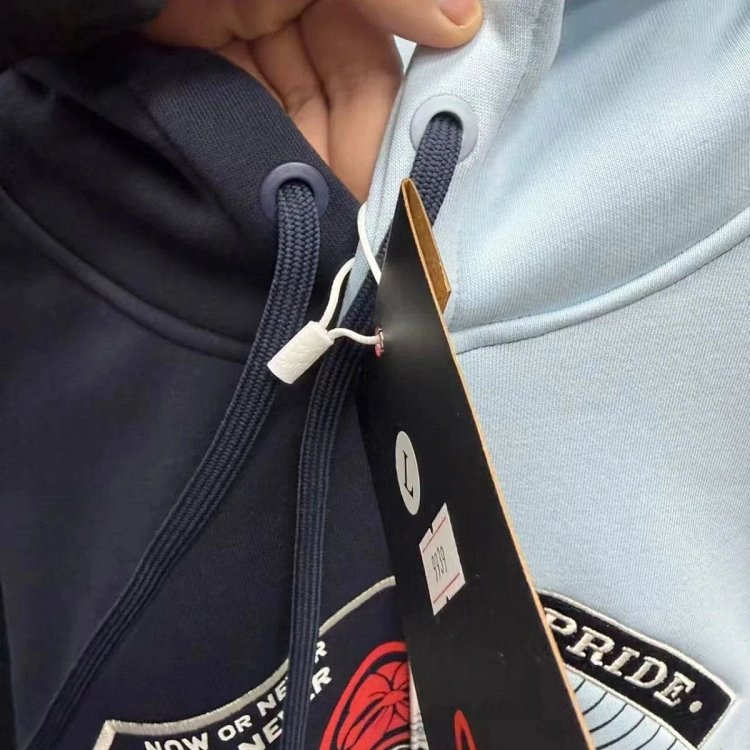 EVISU black and blue dual tone hoodie | Suuperbuy Spreadsheet