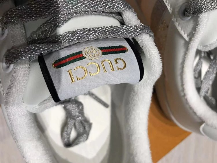 GUCCI dirty shoes, white rhinestone style fashionable board shoes | Suuperbuy Spreadsheet
