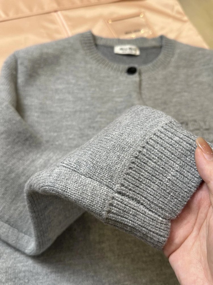 Miumiu Knitted Cardigan Trendy Sweater | Suuperbuy Spreadsheet