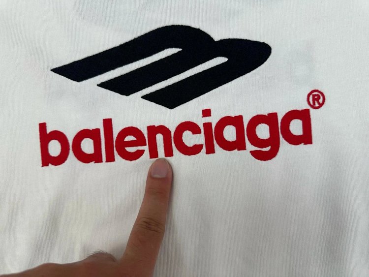 Balenciaga  Embroidered Printed T-shirt | Suuperbuy Spreadsheet