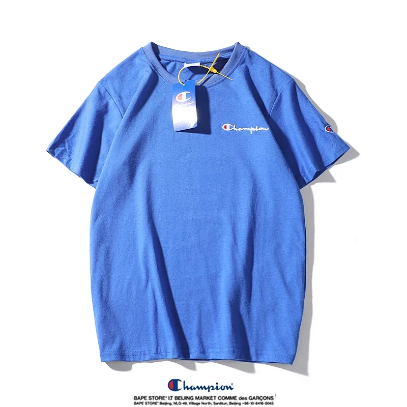 Champion small label pure cotton round neck short sleeved T-shirt | Suuperbuy Spreadsheet