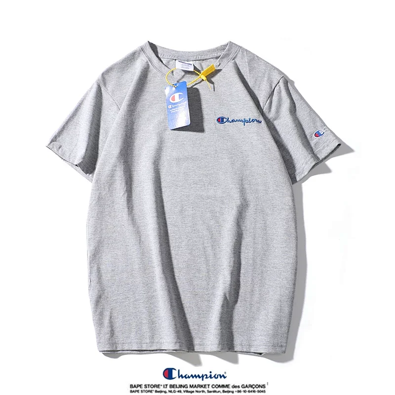 Champion small label pure cotton round neck short sleeved T-shirt | Suuperbuy Spreadsheet