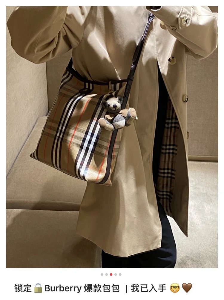 Burberry  Classic British plaid crossbody bag | Suuperbuy Spreadsheet
