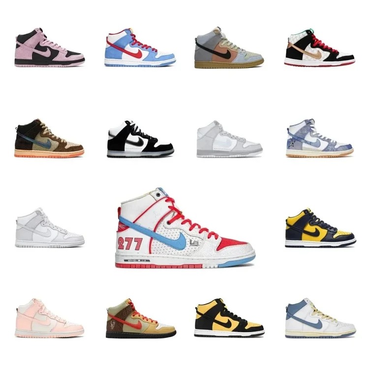 Nike OG Dunk High Collection Casual Sneakers