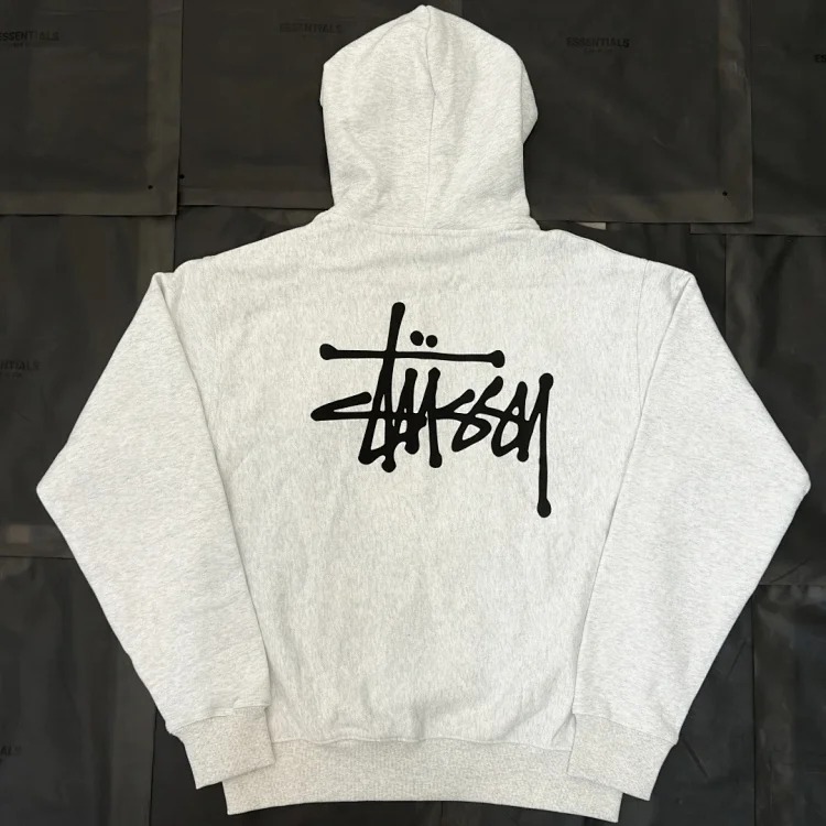 Stussy Basic Thin Velvet Hoodie Sweatshirt, for , Classic and Timeless, Universal